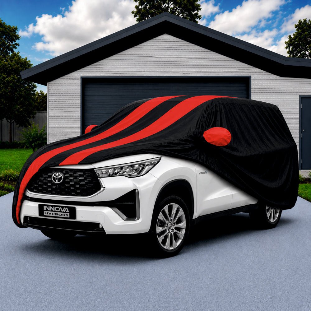Car Full Body Cover for Toyota Innova Hycross -COVER_HYCR_A7XL_STRIP