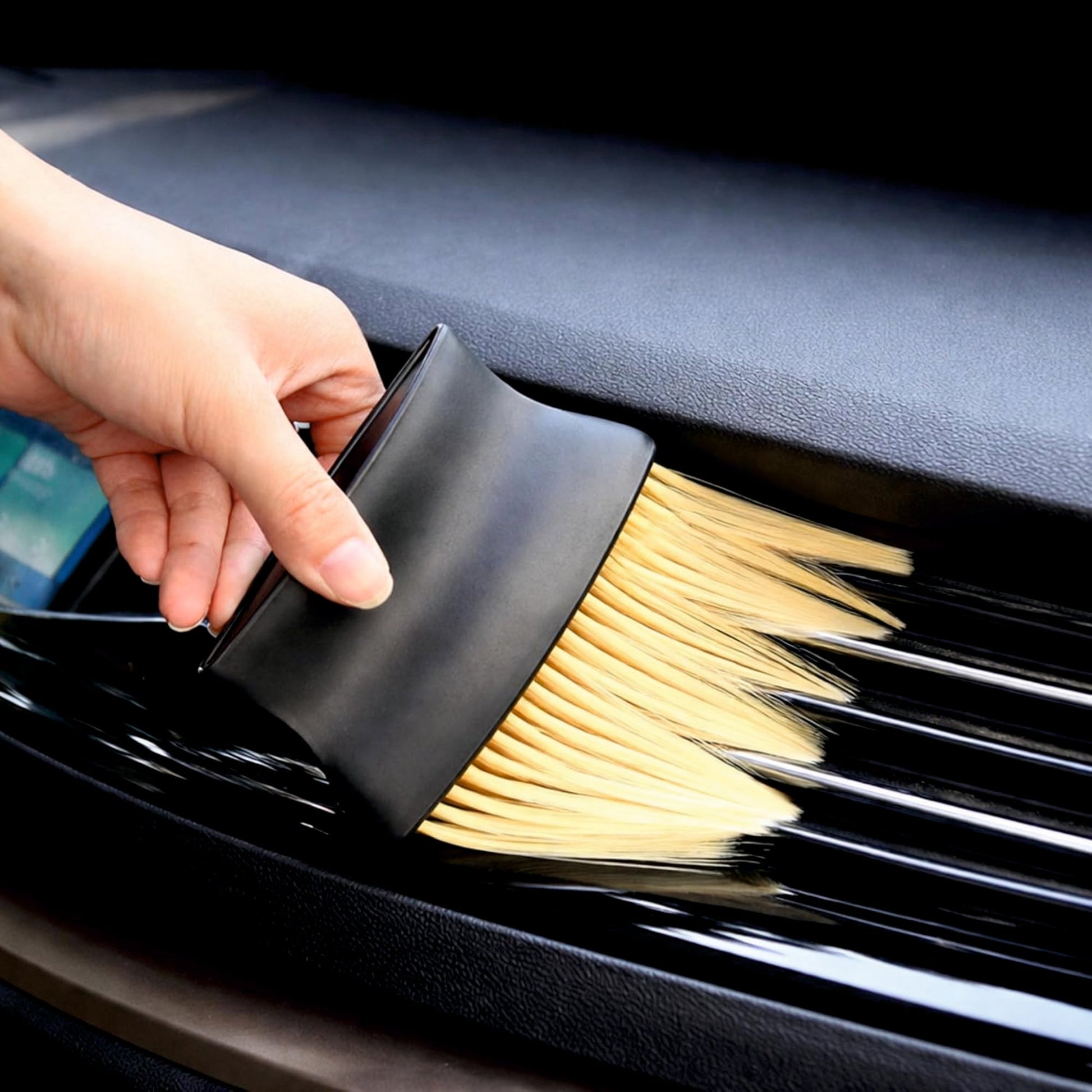 Car Interior Cleaning Soft Bristle Brush - SOFT_BRUSH