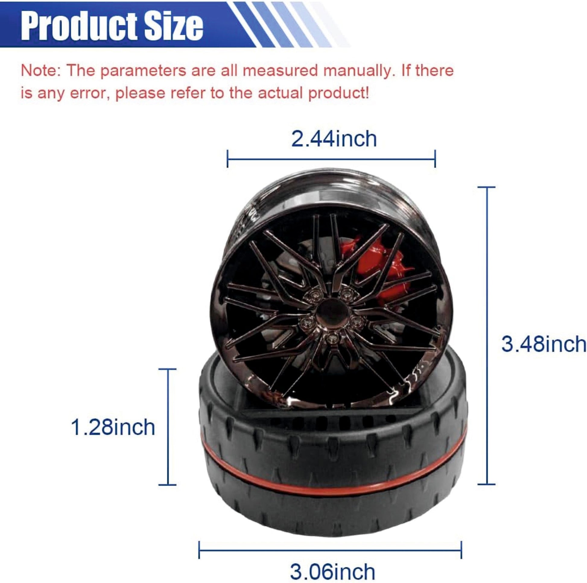 Car Interior Dashboard Accessories Air Freshener Solar Wheel Air Freshener - WHEEL_AIRPERFUME-1