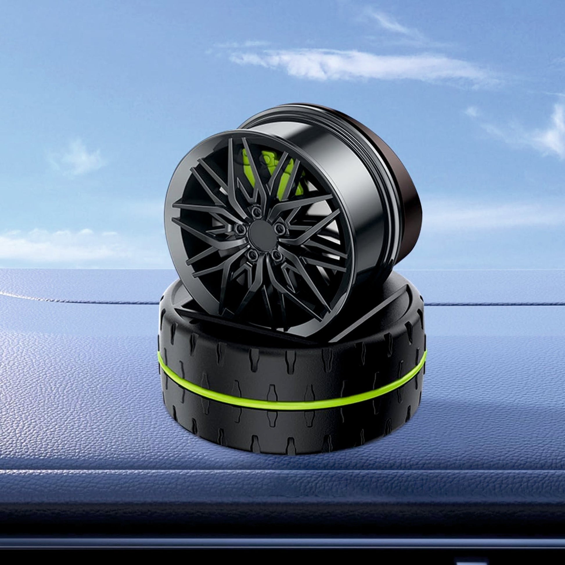 Car Interior Dashboard Accessories Air Freshener Solar Wheel Air Freshener - WHEEL_AIRPERFUME-3