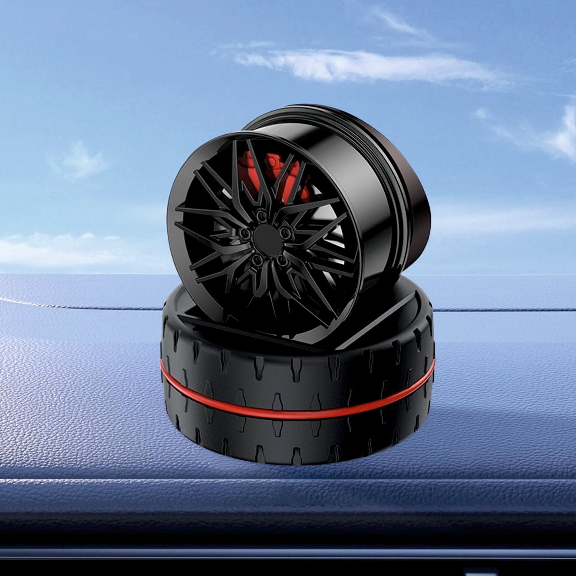Car Interior Dashboard Accessories Air Freshener Solar Wheel Air Freshener - WHEEL_AIRPERFUME-1