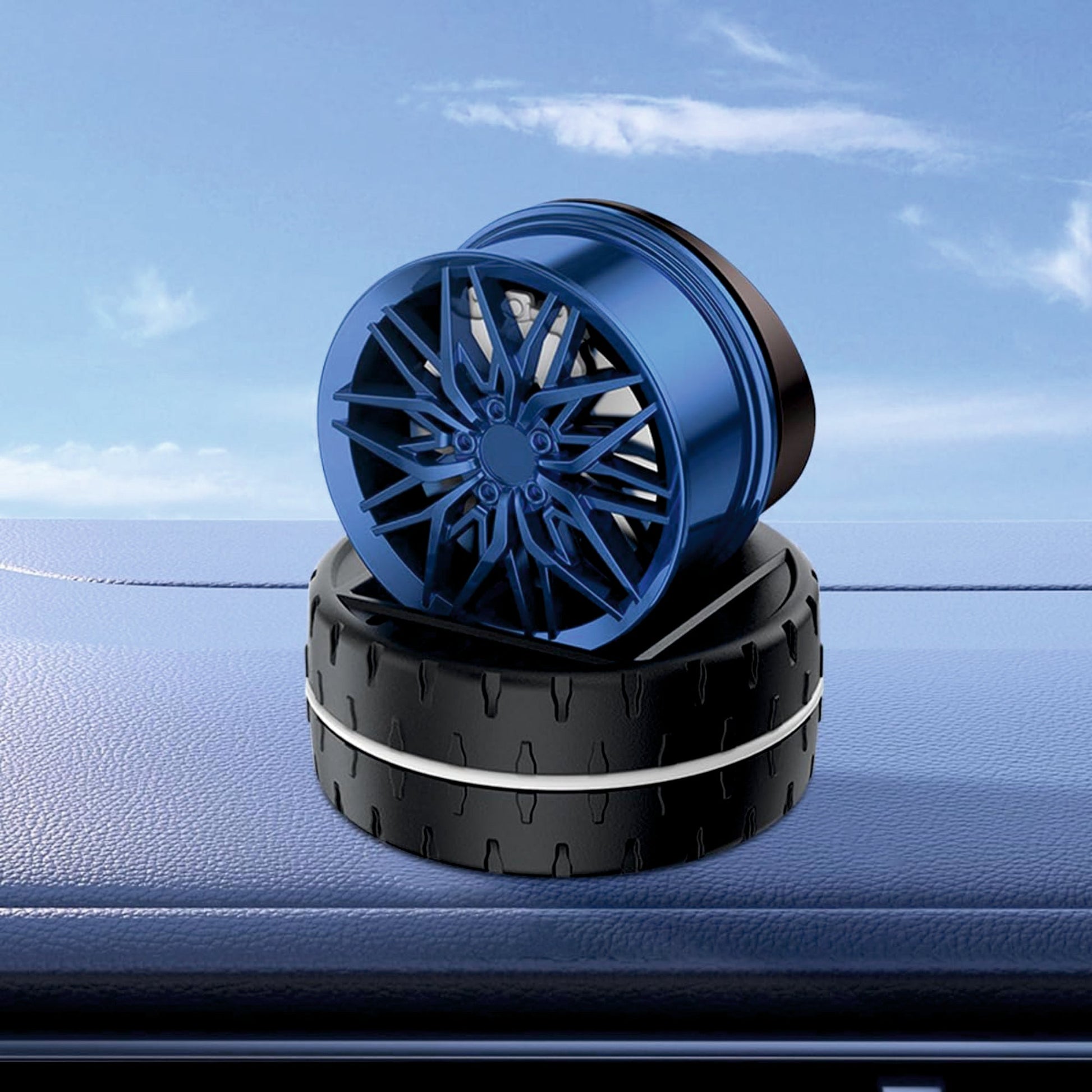 Car Interior Dashboard Accessories Air Freshener Solar Wheel Air Freshener - WHEEL_AIRPERFUME-4