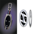 Car Metal Shape Key Cover For Hyundai Cars - KEYCOVER_HYUNDAI_D1_MB