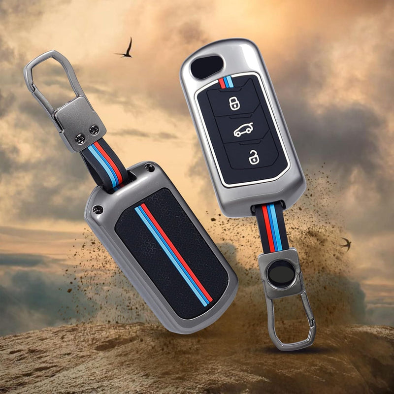 Car Metal Shape Key Cover For Mahindra Cars - KEYCOVER_MAHINDRA_1
