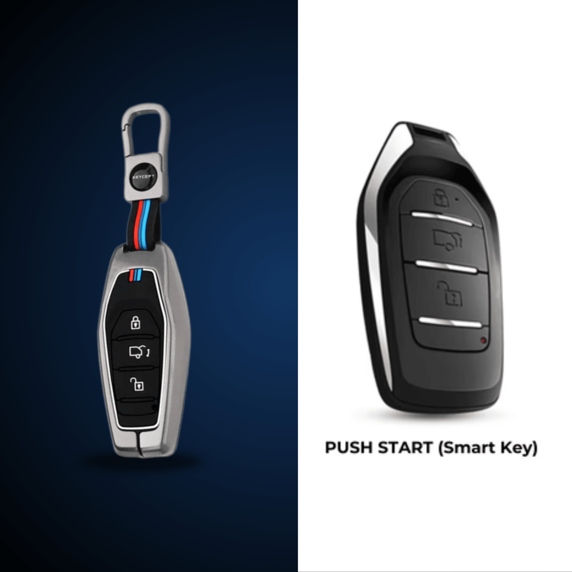 Car Metal Shape Key Cover For Mahindra Cars - KEYCOVER_MAHINDRA_2