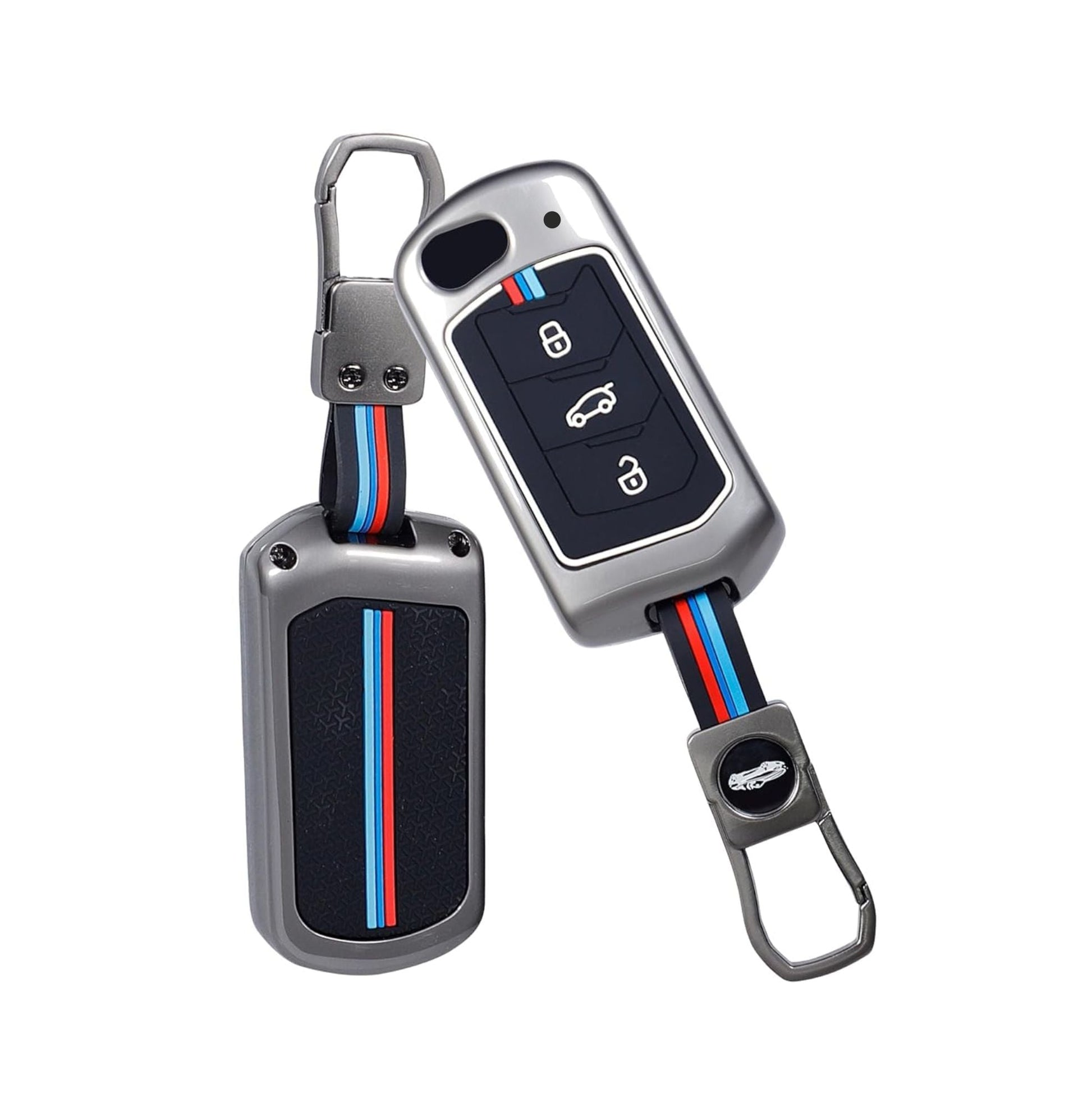 Car Metal Shape Key Cover For Mahindra Cars - KEYCOVER_MAHINDRA_1