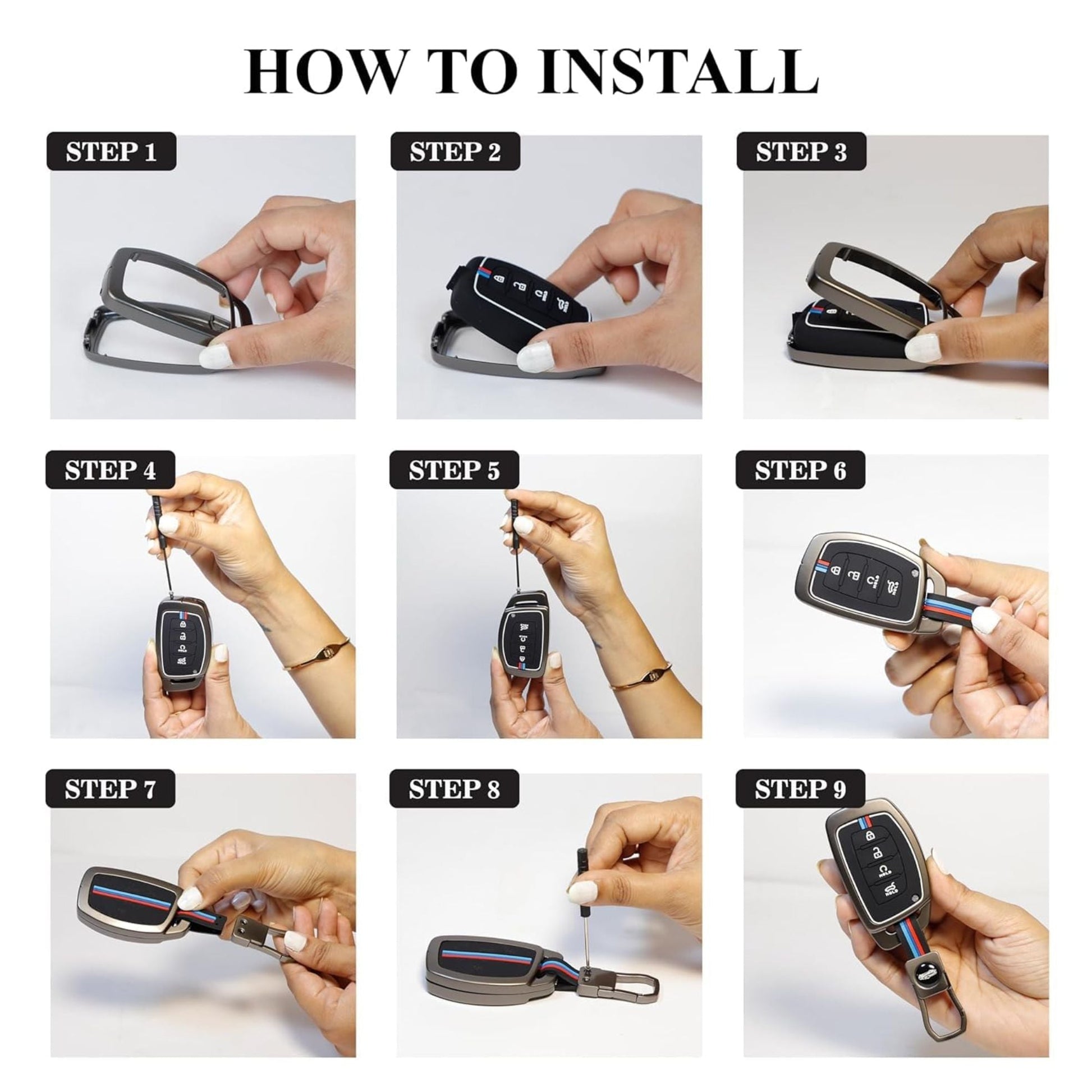 Car Metal Shape Key Cover For Mahindra Cars - KEYCOVER_MAHINDRA_1