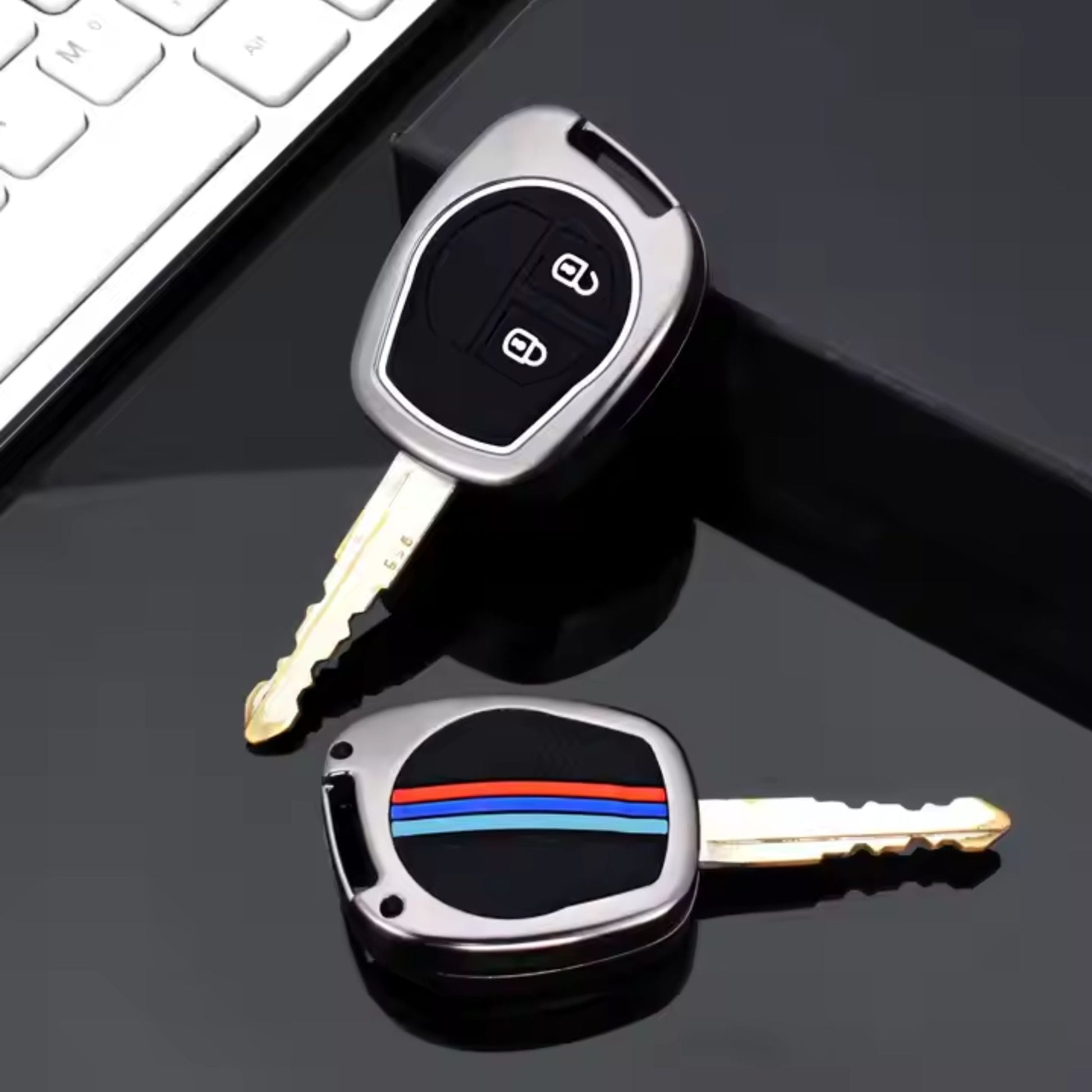 Car Metal Shape Key Cover For Maruti Suzuki Cars - KEY_MARUTI_D1