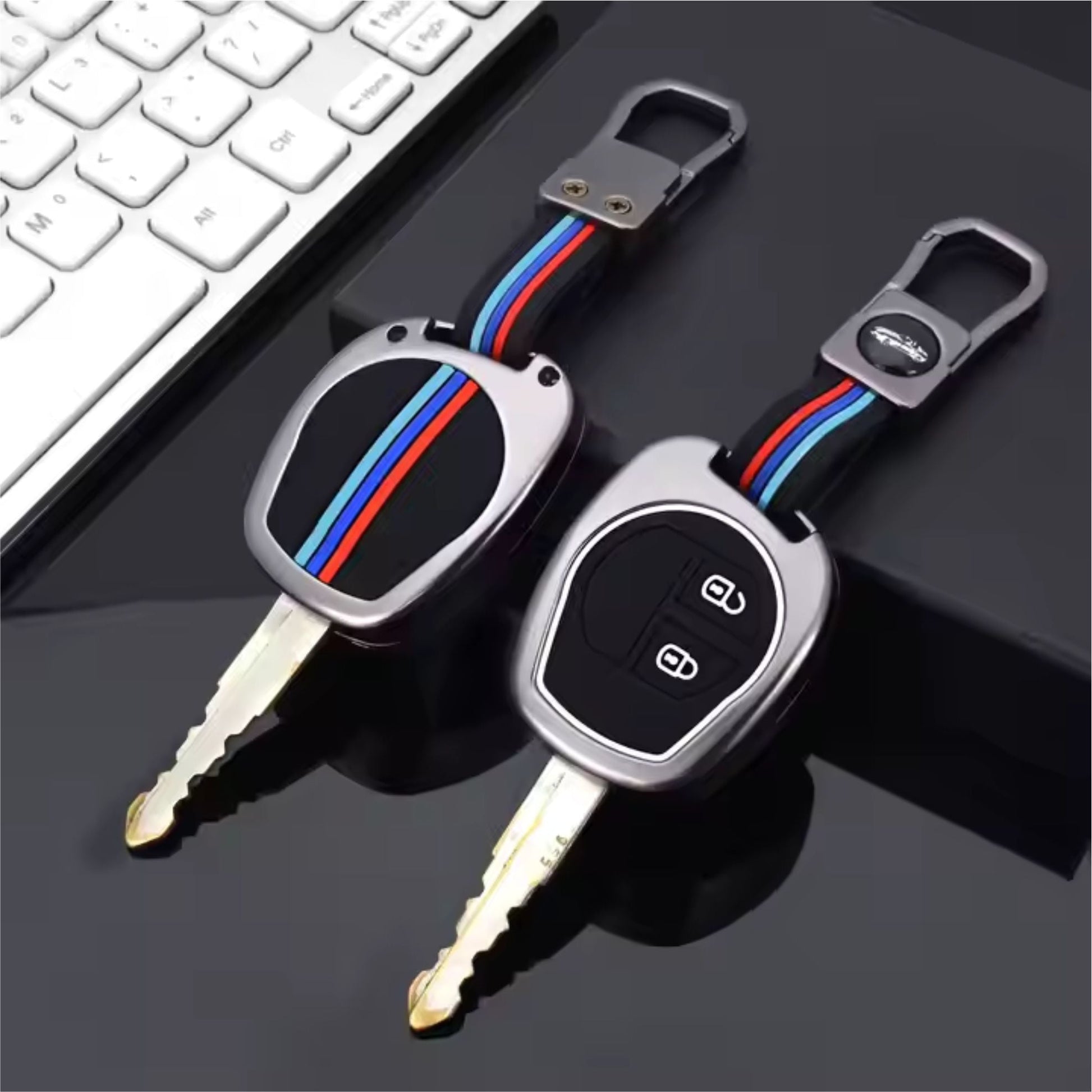 Car Metal Shape Key Cover For Maruti Suzuki Cars - KEY_MARUTI_D1