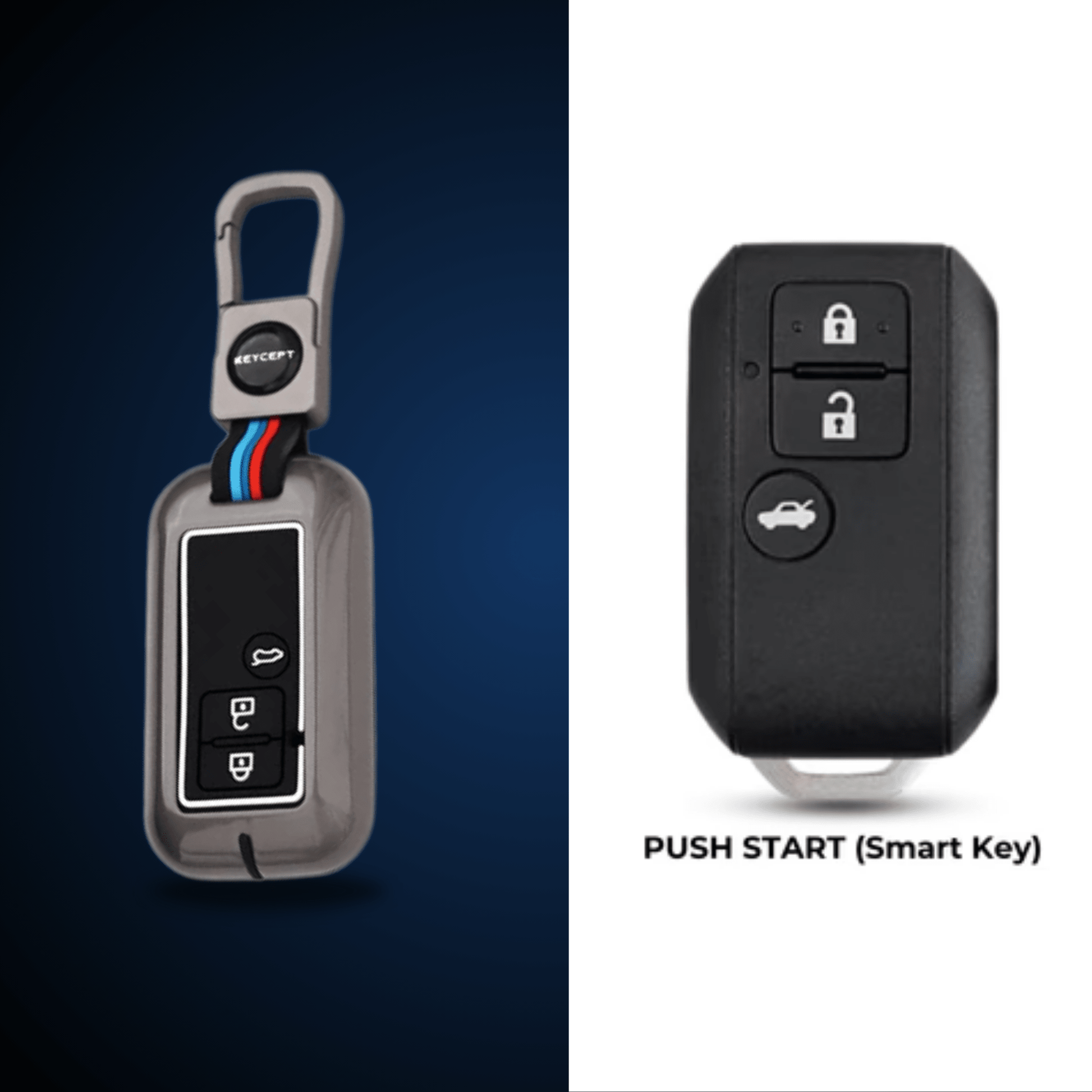 Car Metal Shape Key Cover For Maruti Suzuki Cars - KEY_MARUTI_D1