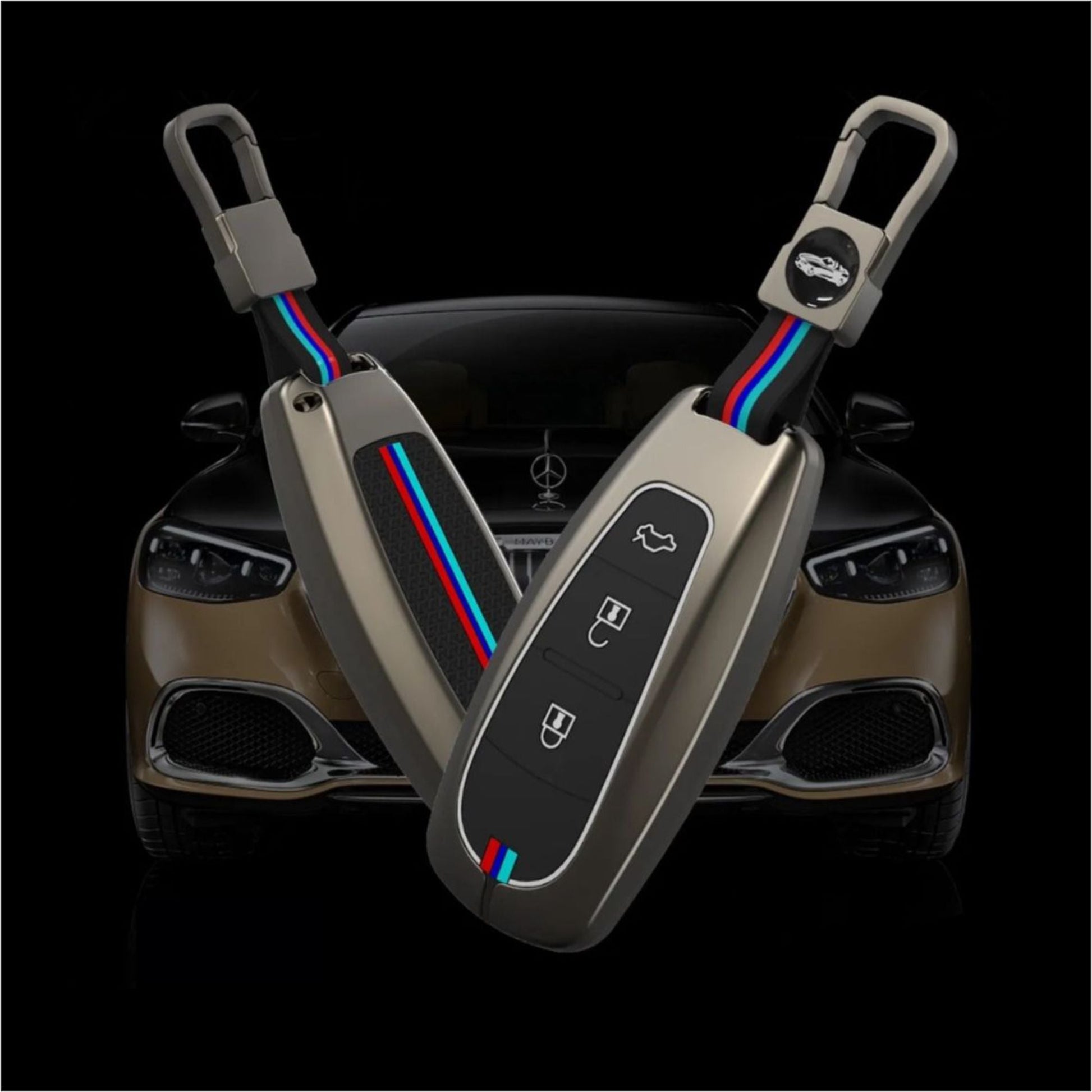 Car Metal Shape Key Cover For Maruti Suzuki Cars - KEY_MARUTI_D1