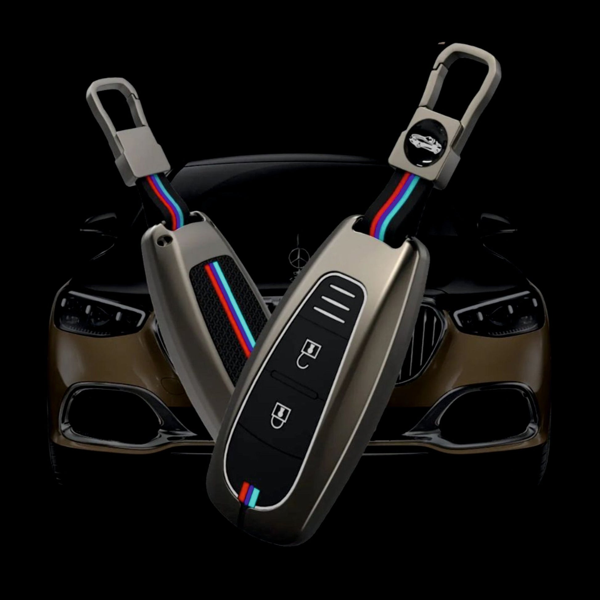 Car Metal Shape Key Cover For Maruti Suzuki Cars - KEY_MARUTI_D1