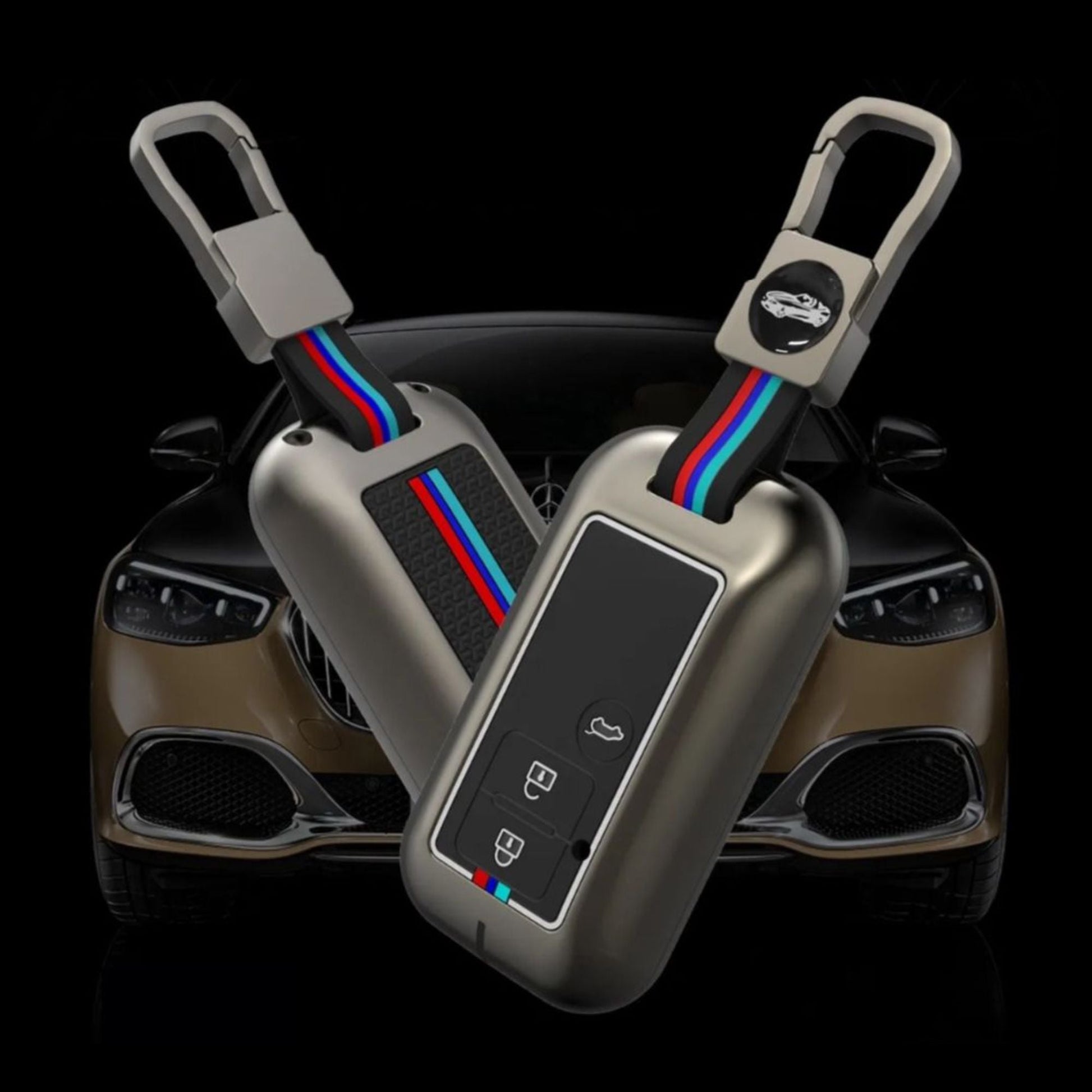 Car Metal Shape Key Cover For Maruti Suzuki Cars - KEY_MARUTI_D1