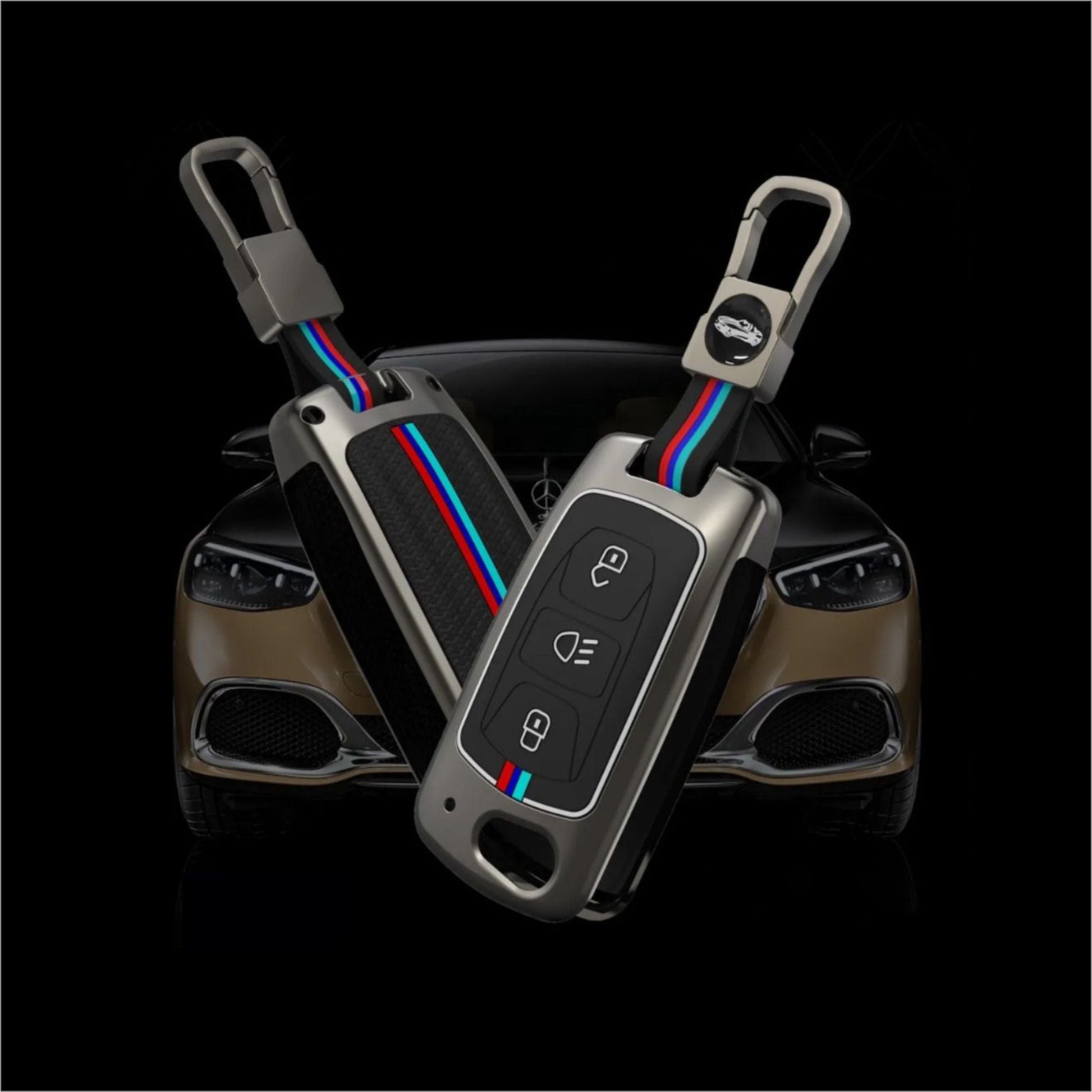 Car Metal Shape Key Cover For Tata Cars - KEYCOVER_TATA_1