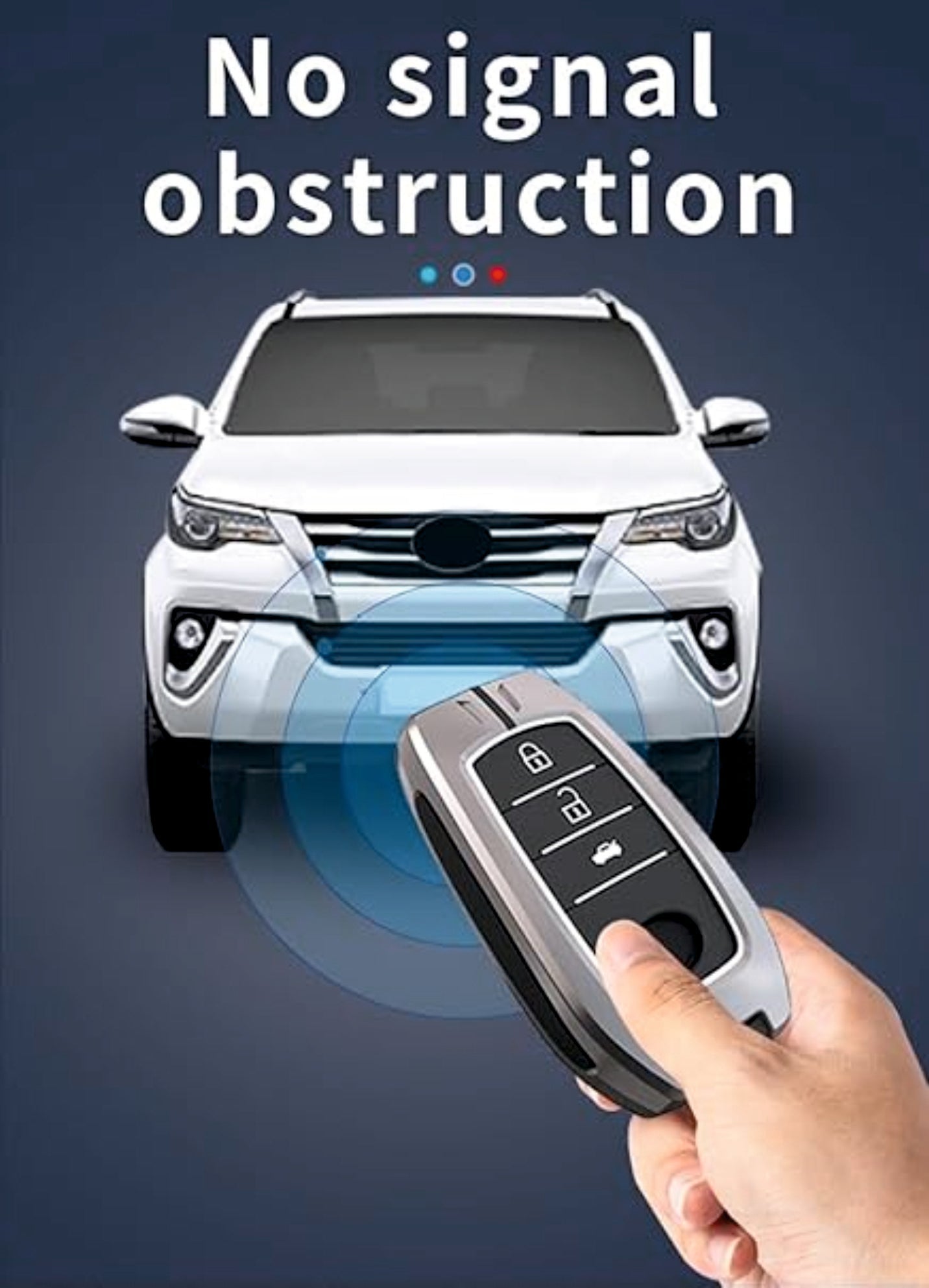 Car Metal Shape Key Cover For Toyota Cars - TOYOTA_KEY_D1