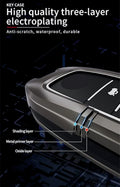 Car Metal Shape Key Cover For Toyota Cars - TOYOTA_KEY_D1