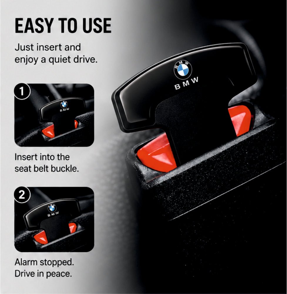 Car Seat Belt Alarm Stopper for BMW Cars - ALRM_STOPR_BMW