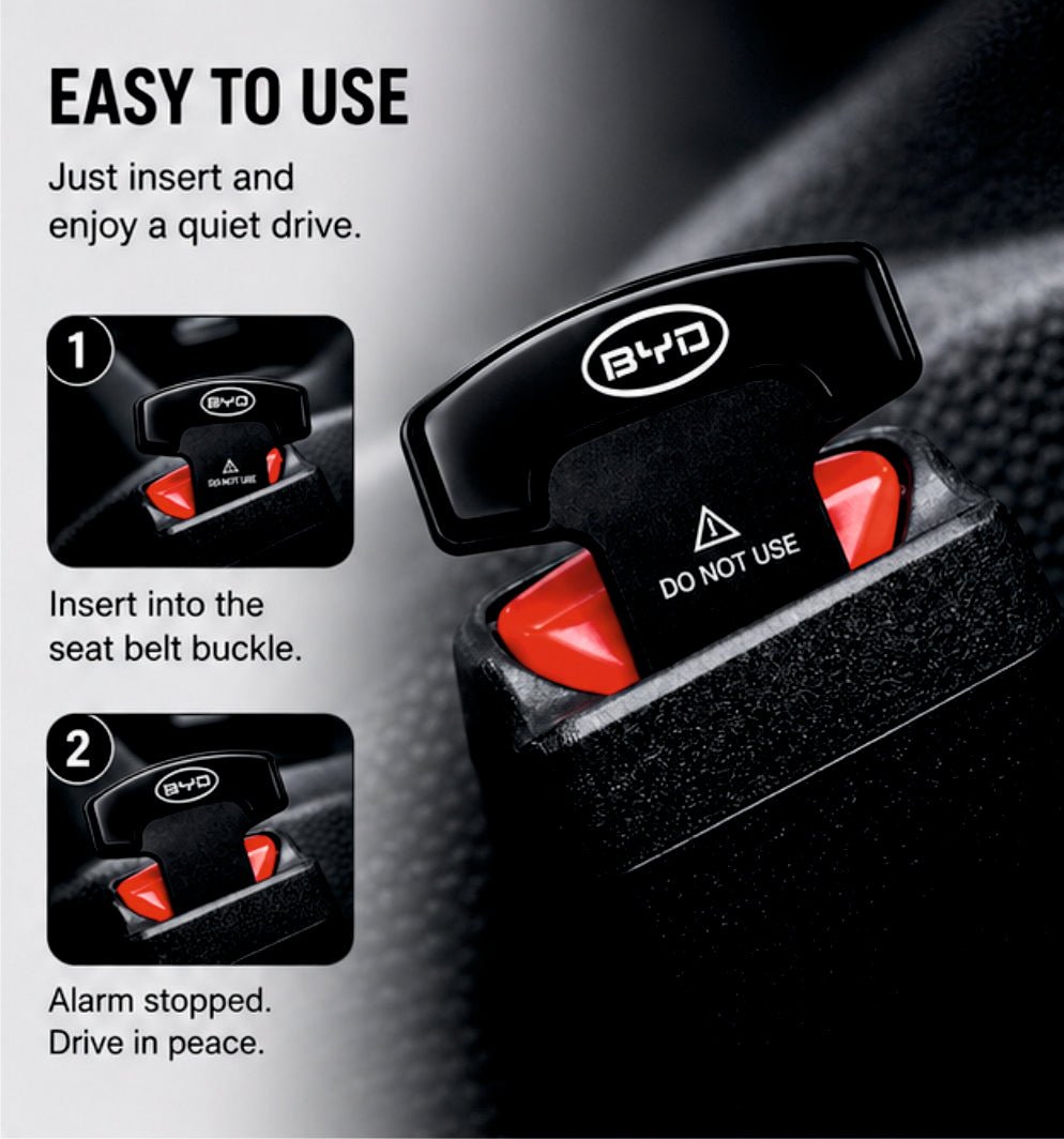 Car Seat Belt Alarm Stopper for BYD Cars - ALRM_STOPR_BYD