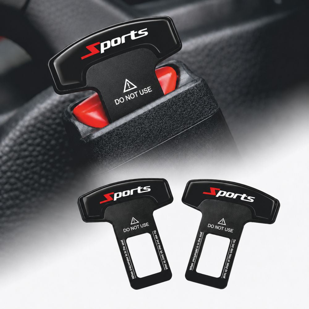 Car Seat Belt Alarm Stopper for Cars - ALM_STP_CAFBR_SPORTS