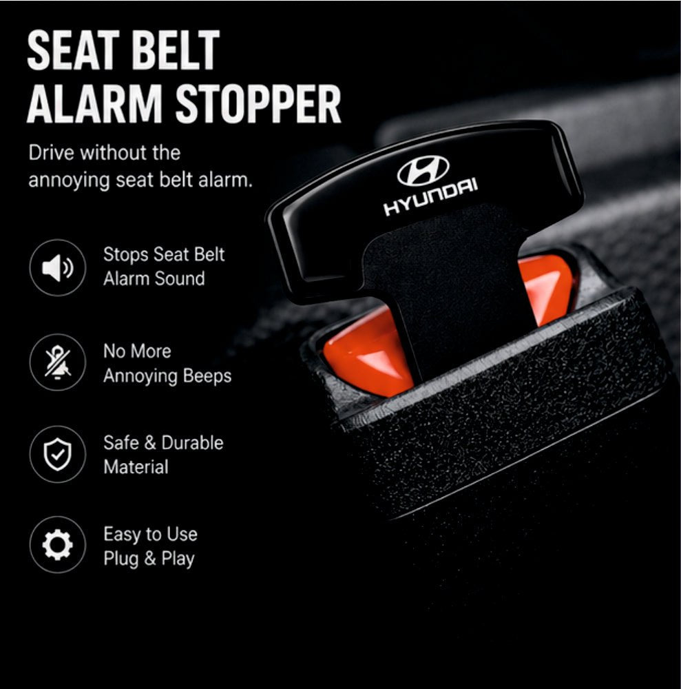 Car Seat Belt Alarm Stopper for Hyundai Cars - ALRM_STOPR_HYUNDAI