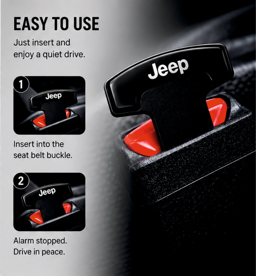 Car Seat Belt Alarm Stopper for Jeep Cars - ALRM_STOPR_JEEP