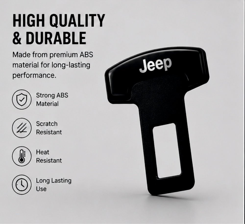 Car Seat Belt Alarm Stopper for Jeep Cars - ALRM_STOPR_JEEP