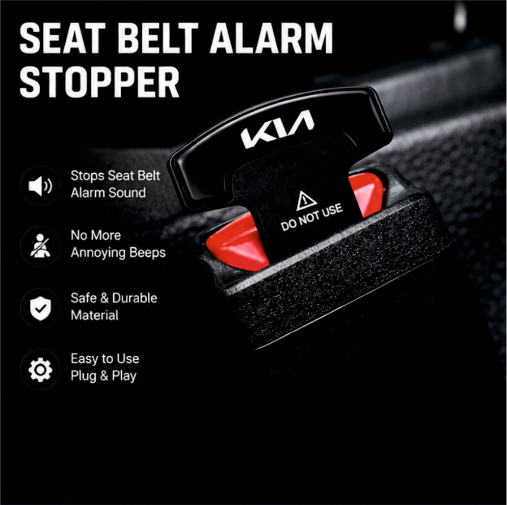 Car Seat Belt Alarm Stopper for Kia Cars - ALRM_STOPR_KIA