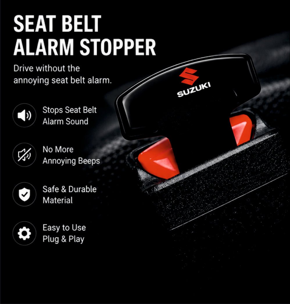 Car Seat Belt Alarm Stopper for Maruti Suzuki Cars - ALRM_STOPR_SUZUKI
