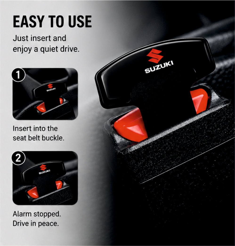Car Seat Belt Alarm Stopper for Maruti Suzuki Cars - ALRM_STOPR_SUZUKI