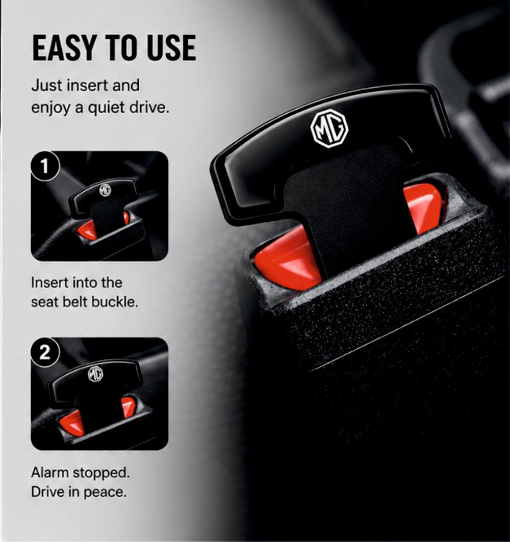 Car Seat Belt Alarm Stopper for MG Cars - ALRM_STOPR_MG