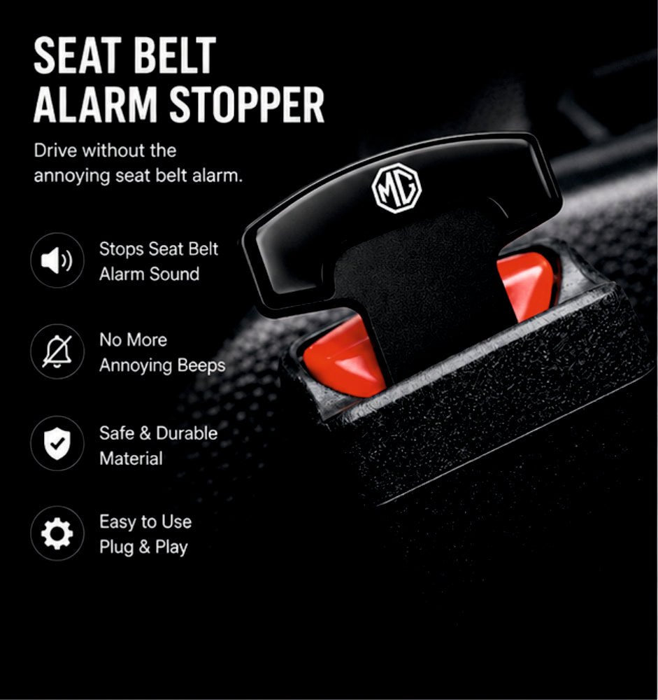 Car Seat Belt Alarm Stopper for MG Cars - ALRM_STOPR_MG