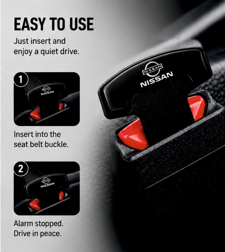 Car Seat Belt Alarm Stopper for Nissan Cars - ALRM_STOPR_NISSAN