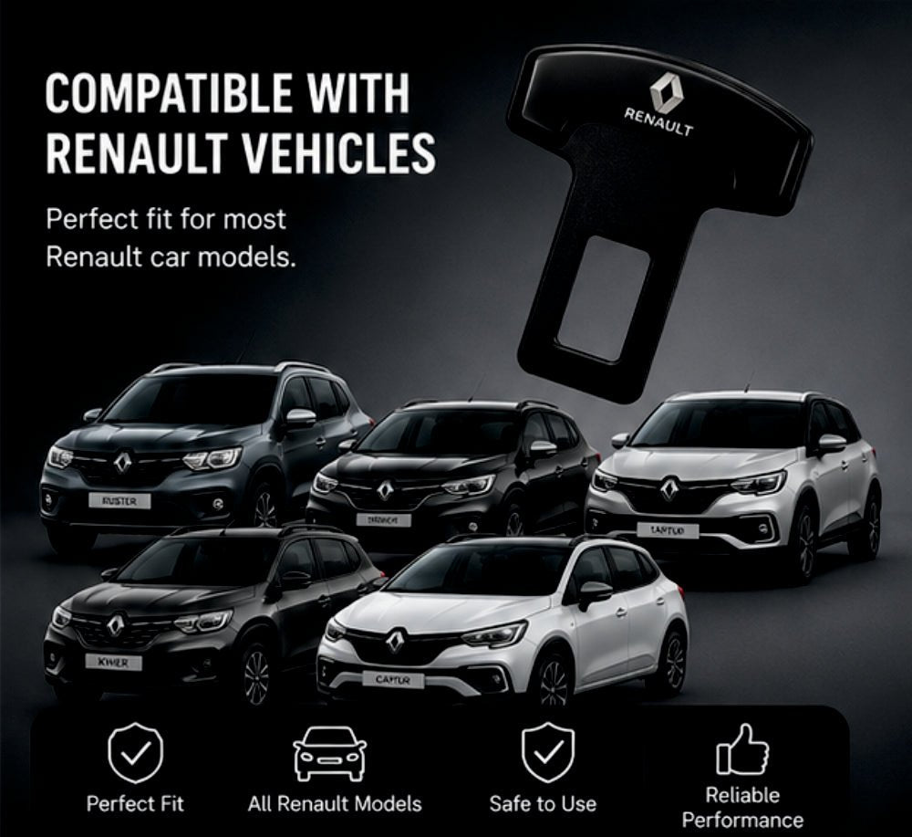 Car Seat Belt Alarm Stopper for Renault Cars - ALRM_STOPR_RENAULT