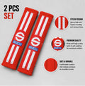 Car Seat Belt Sparco Shoulder Pad - 2 Pack -SP_SPARCO_BELT_PAD
