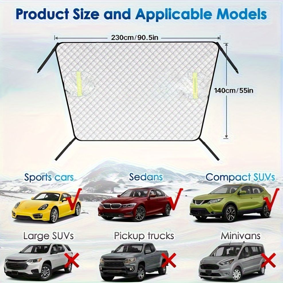 Car Semi Body Heat Resistant Cover - SEMI_COVER
