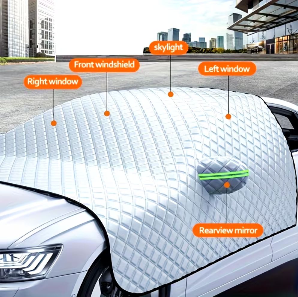 Car Semi Body Heat Resistant Cover - SEMI_COVER