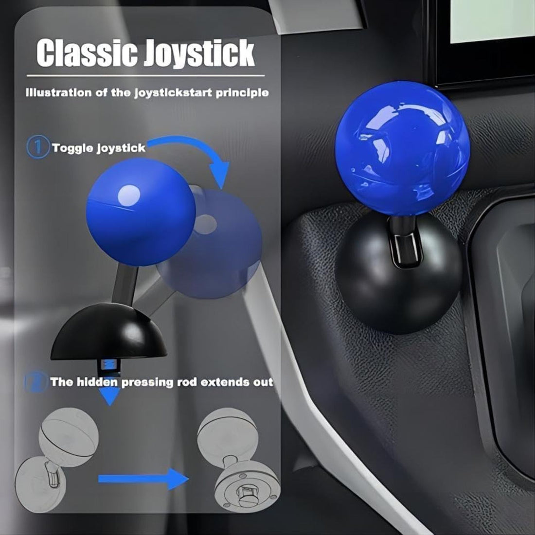 Car Start Stop Button Joy Stick Lever - START_JOYSTICK