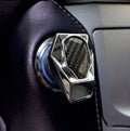 Car Start Stop Push Button Cover - SSB_COVER_CARBON_FBR