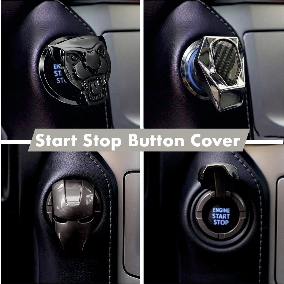 Car Start Stop Push Button Cover - SSB_COVER_BLK_PANTHER