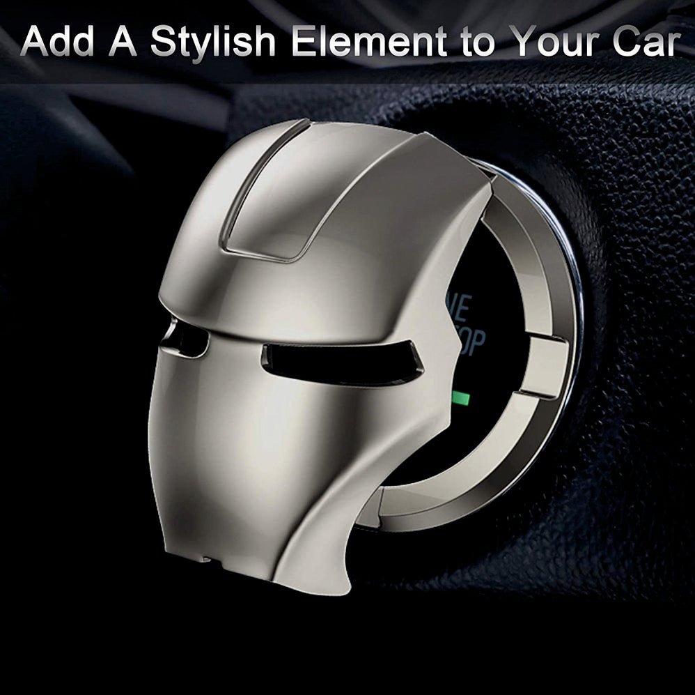 Car Start Stop Push Button Cover - SSB_COVER_IRONMAN