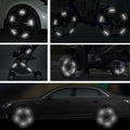 Car Wheel 3d Radium Sticker For Car & Bike Wheel Decoration Reflective Sticker - RIM_STICKER_W