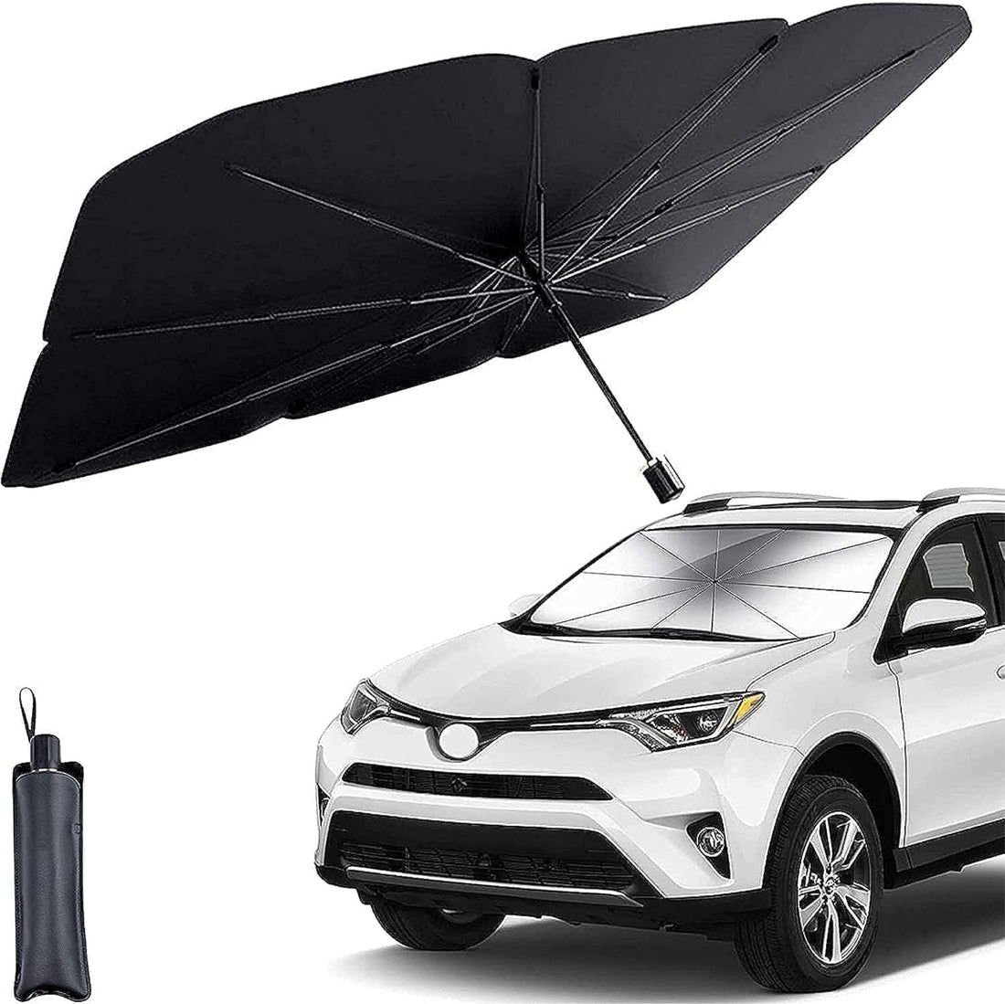 Car Windshield Sun Shade Protector Foldable - SUNSHADE_PRO