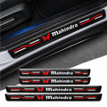 Carbon Fiber Car Door Sill Guard - Set 4 - SILL_CF_MAHINDRA