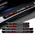 Carbon Fiber Car Door Sill Guard - Set 4 - SILL_CF_HYUNDAI