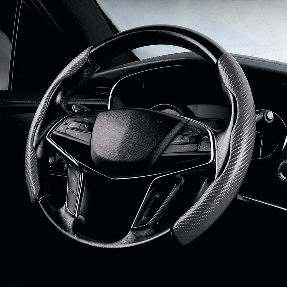 Carbon Fiber Series Steering Cover - STEERING_COVER_GRAY