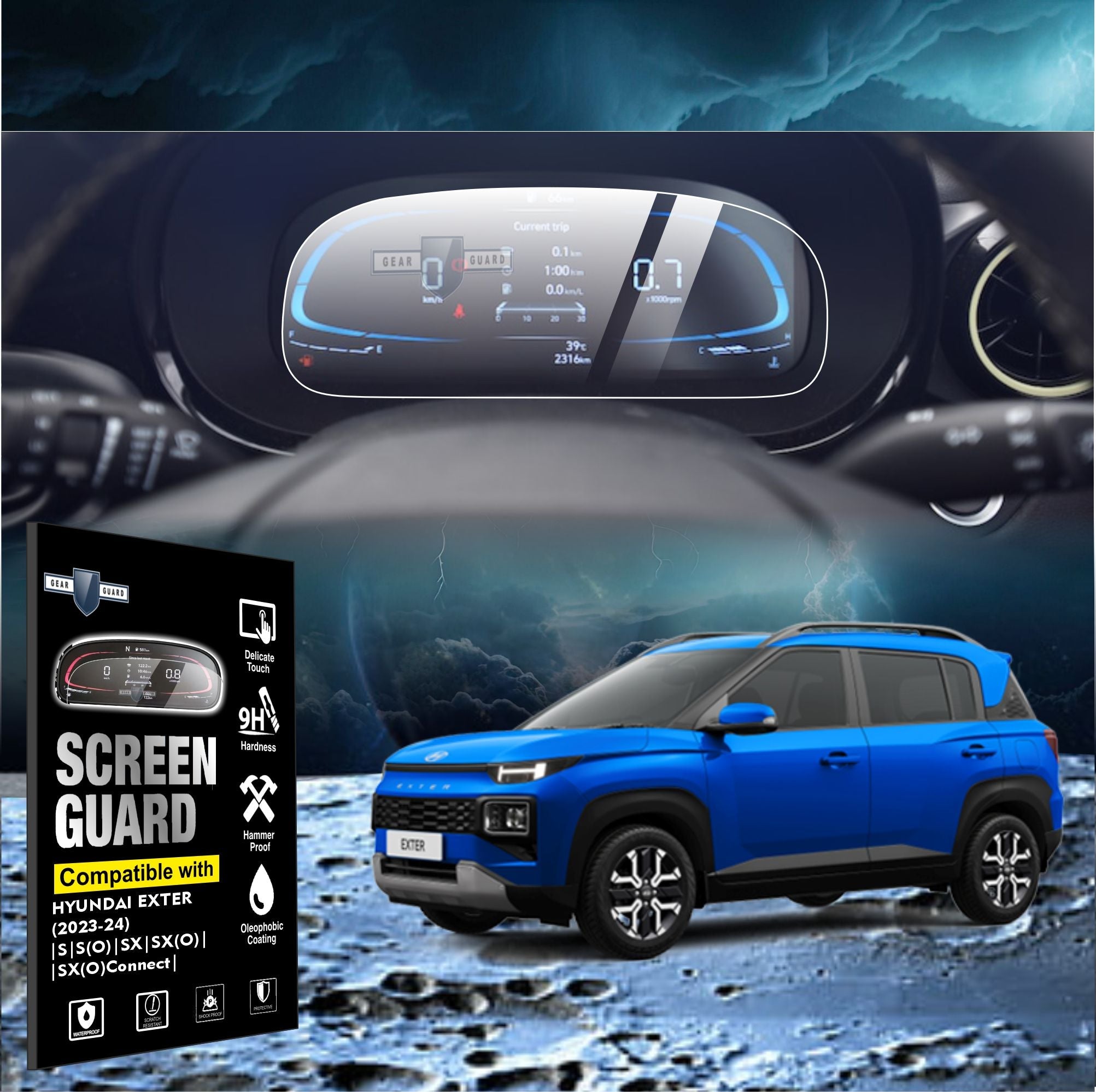 Compatible Screen Protector for Exter - PO_SPM_EXTER