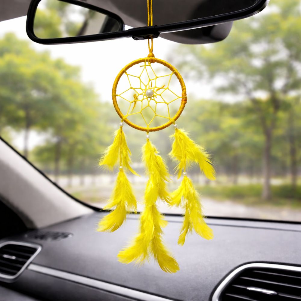 Dream Catcher For Car, Home & office - DREAM_CTR_YLLO