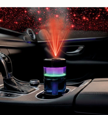 Dream Sky Laser Aroma Diffuser RGB Humidifier with Red Starry Ceiling Light - DIFFUSER_STAR_L