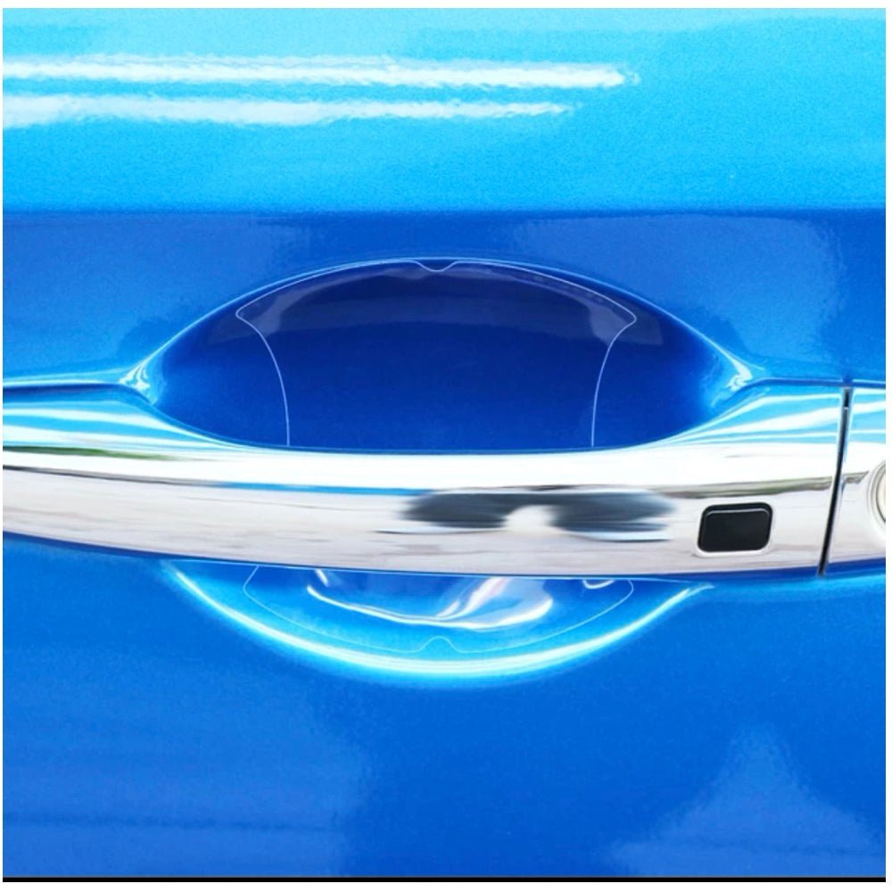 Durable 4PCs Car Door Handle Scratch Protector Film - 4PCDOOR