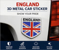 England Flag 3D Metal Sticker - STICKER_ENGLAND_FLAG